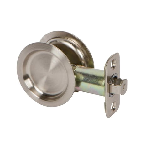 Delaney Hardware ROUND POCKET DOOR LOCK PASSAGE US15 442220